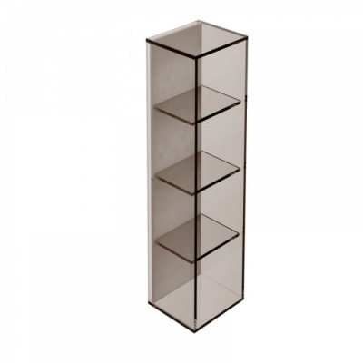 Pier 4 box glass shelf - bronze